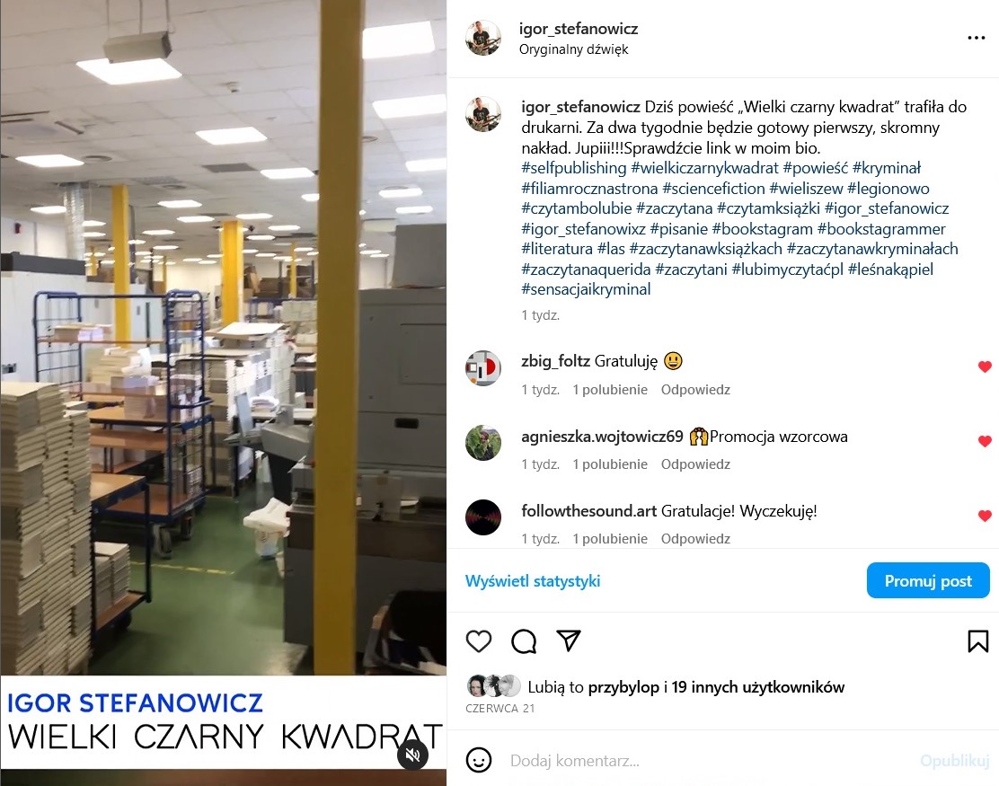 druk insta OKŁ